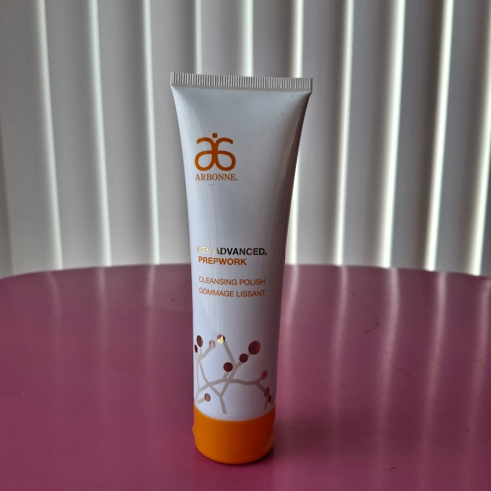 Arbonne RE9 Advanced Prepwork Cleansing Polish 4oz 118ml‎ New Sealed